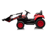 Traktor Na Akumulator Z łyżką BW-X002A Czerwony
