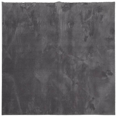 vidaXL Dywan HUARTE z krótkim włosiem, antracytowy, 240x240 cm
