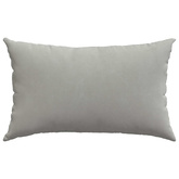 Poduszki na sofę 2 pcs Jasnoszary 50 x 30 cm tkanina