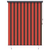 Roleta Pomarańczowy i brązowy 200 x 250 cm Materiał i Aluminium