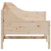 Łóżko dzienne bez materaca, 80x200 cm, sosnowe
