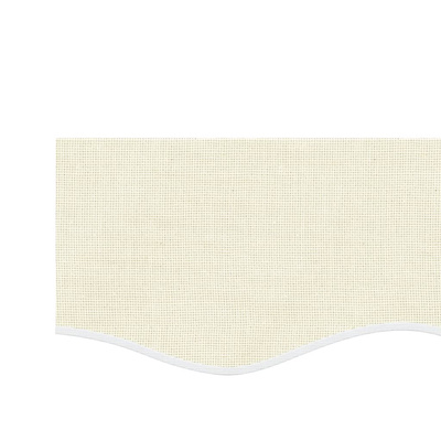 Lambrekin do markizy, kremowe paski, 5 m
