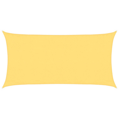 Żagiel przeciwsłoneczny, 160 g/m?, beżowy, 3x6 m, HDPE