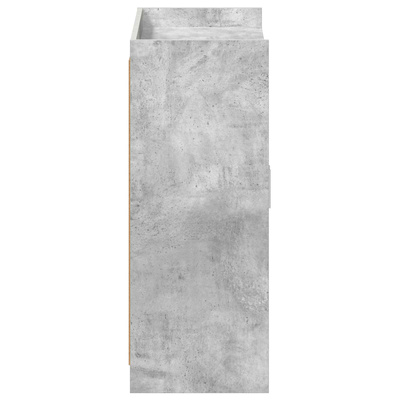 Szafka na buty z drzwiami Betonowy szary 73,5 x 36 x 92 cm