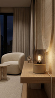 Designerska lampka do wnętrz na 1 źródło światła K-6055 z serii DEX