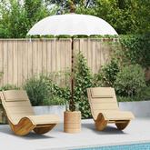 Baliński Parasol Kremowy 190 x 190 x 260 cm