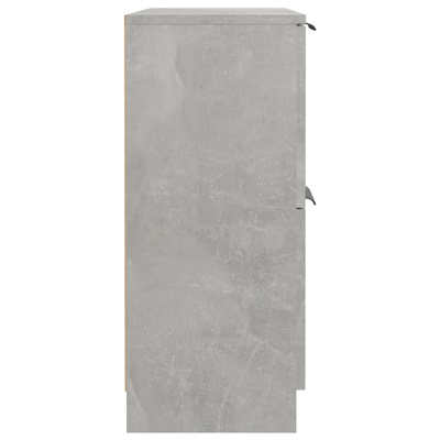 vidaXL Komoda, szarość betonu, 60x30x70 cm, materiał drewnopochodny