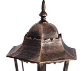 Lampa ogrodowa stojąca K-5006S CZARNY/ZŁOTY z serii LOZANA