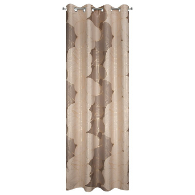 Zasłona Frezja beżowa 140x250
