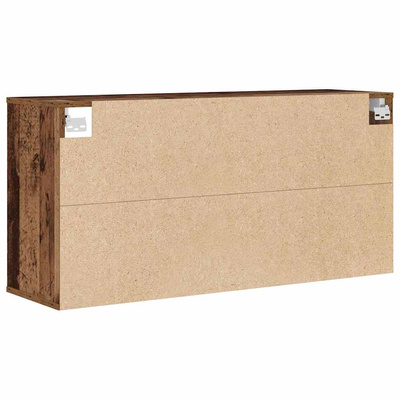 Szafka na buty z półką Stare drewno 103 x 30 x 51 cm
