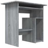 vidaXL Biurko, szary dąb sonoma, 80x45x74 cm, materiał drewnopochodny