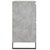 Komoda, szarość betonu, 60x35x70 cm, materiał drewnopochodny vidaXL