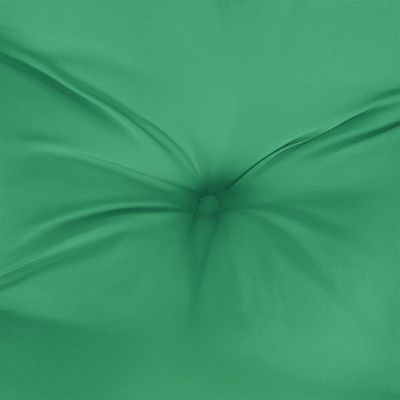 vidaXL Poduszki na krzesła, 2 szt., zielone, 50x50x7 cm, tkanina