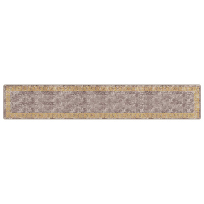 Chodnik dywanowy MARSA Szary 80 x 450 cm Poliester i PVC