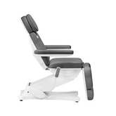 Elektryczny fotel kosmetyczny SILLON CLASSIC 4 silniki z kołyską szary 148291