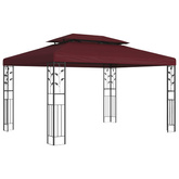 Altana 3,97 x 2,96 x 2,68 m Czerwone wino Poliester i Stal
