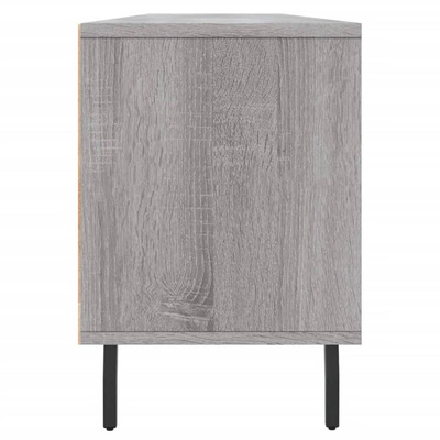 Szafka pod TV, szary dąb sonoma, 150x30x44,5 cm vidaXL