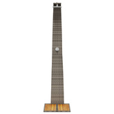 Prysznic ogrodowy, szary, 55x60x224 cm, polirattan i akacja