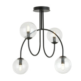 Żyrandol ARCHI 4A BL TRANSPARENT