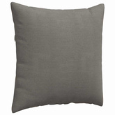 Poduszki na sofę 2 pcs Jasnoszary 60 x 60 cm Tkanina sztruksowa