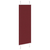 Roleta plisowana Bordowy Czerwony 45x150 cm Szerokość tkaniny