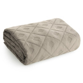 Narzuta ciemnobeżowa 200x220