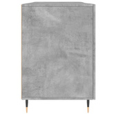 vidaXL Biurko, szarość betonu, 140x50x75 cm, materiał drewnopochodny wariant 10