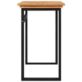 vidaXL Biurko, 100x45x75 cm, lite drewno tekowe
