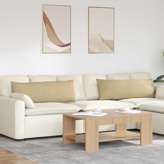 Poduszki na sofę 2 pcs Szary zielony 120 x 40 cm