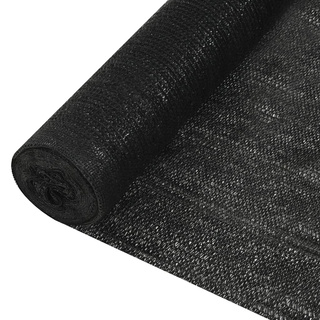 Siatka cieniująca, czarna, 1,8x25 m, HDPE, 195 g/m?