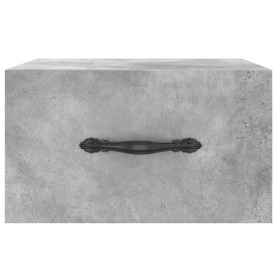 vidaXL Wiszące szafki nocne, 2 szt., szarość betonu, 35x35x20 cm wariant 6