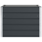 Donica Antracyt 100 x 100 x 75 cm Stal