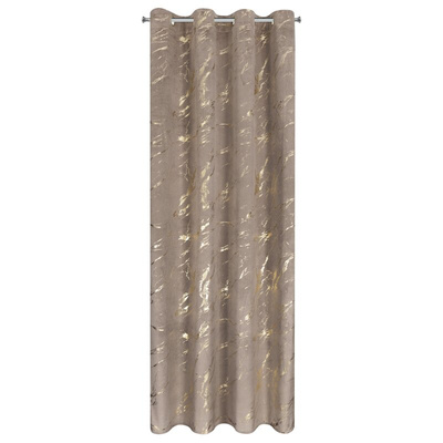 Zasłona Molly brązowa 140x250