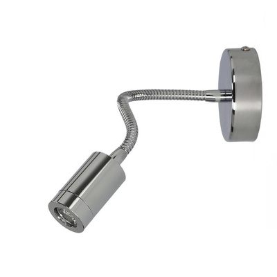Lampa kinkiet na wysięgniku 3W LED chrom RAX 21-37435