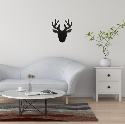 Kinkiet LED Jeleń Abigali Deer 2 Czarny