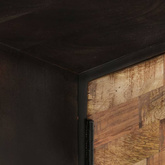 vidaXL Szafka pod TV, 140x30x45 cm, surowe drewno mango i akacjowe