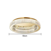 Lampa Sufitowa LED Abigali Glamour Eye ?500 mm 30W