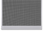 Screen na owady z zawiasami Biały i czarny 100 x 215 cm