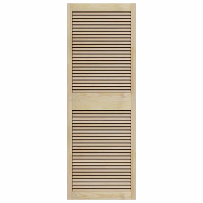 Drzwi do szafki z drzwiami 2 szt. naturalny 170 x 59,5 cm