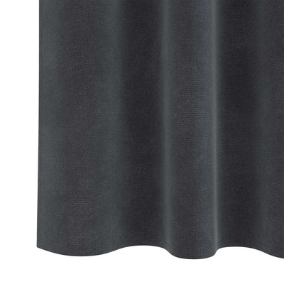 Zasłony zaciemniające 2 pcs Jasnoszary 140 x 175 cm Aksamit