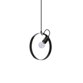 Lampa wisząca czarna metalowa Nexo Ledea 50101199