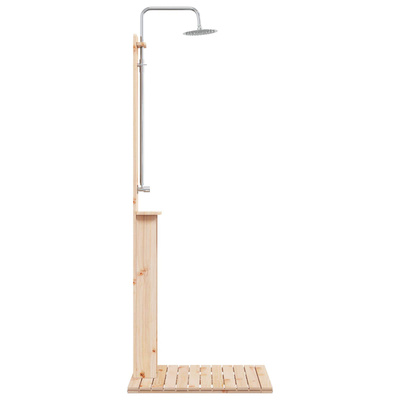 Prysznic na zewnątrz 206 cm naturalny
