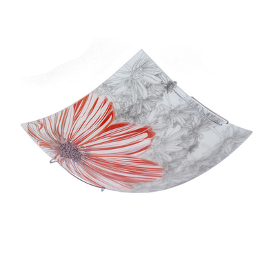 Lampa Sufitowa Candellux Spring 10-12968 Plafon E27 Czerwony