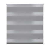 Roleta Zebra 140 x 175 cm Szara