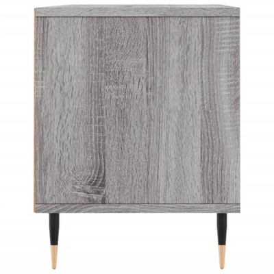vidaXL Szafka pod TV, szary dąb sonoma, 100x34,5x44,5 cm w kolorze cm