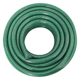 Wąż ogrodowy z zestawem złączek, zielony, 0,9", 50 m, PVC