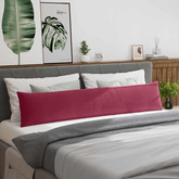 Poduszki na sofę 2 pcs Czerwone wino 200 x 40 cm