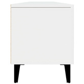 vidaXL Szafka pod TV, biała, 180x31,5x40 cm, materiał drewnopochodny