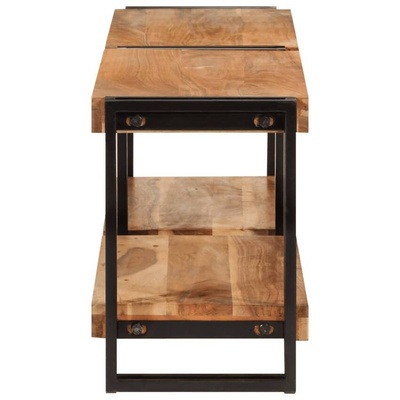 vidaXL Szafka pod TV, 140x30x40 cm, lite drewno akacjowe