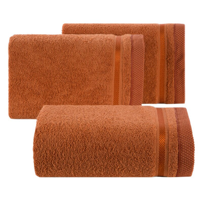 Ręcznik Abbie pomarańczowy 100x150